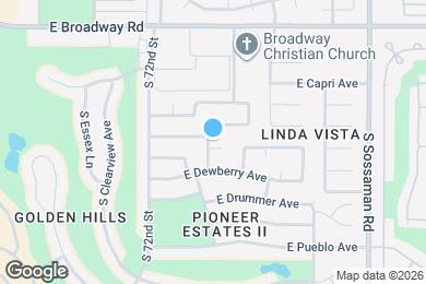 Map image of the property - 7310 E Dewan Cir