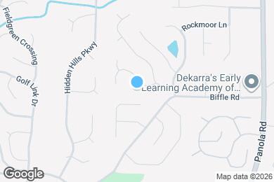 Map image of the property - 1600 Kennons Hill Ct