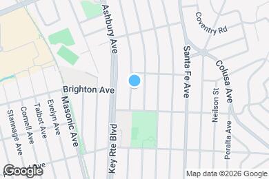 Map image of the property - 511 Pomona Avenue