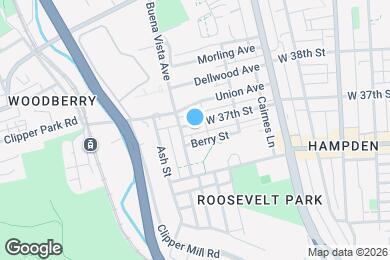 Map image of the property - 1417 West 37th Street