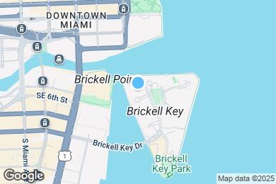 Map image of the property - 801 Brickell Key Blvd