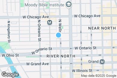 Map image of the property - 622 N Wells St