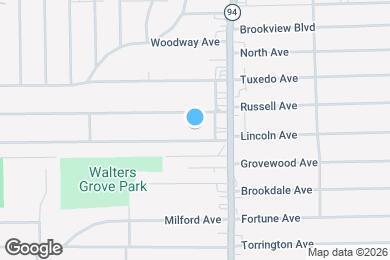 Map image of the property - 3810 Lincoln Ave