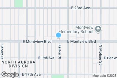 Map image of the property - 10995 Montview Blvd