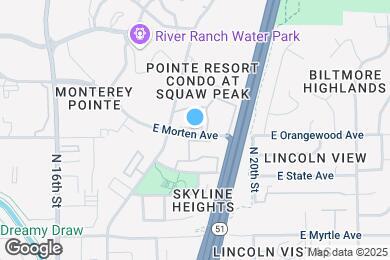 Map image of the property - 1820 E Morten Ave