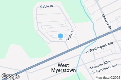 Map image of the property - 14 Gable Dr