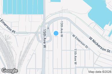 Map image of the property - 3646 14th Ave W