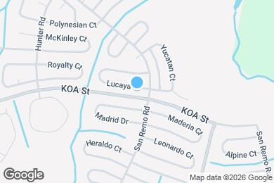 Map image of the property - 712 Lucaya Dr