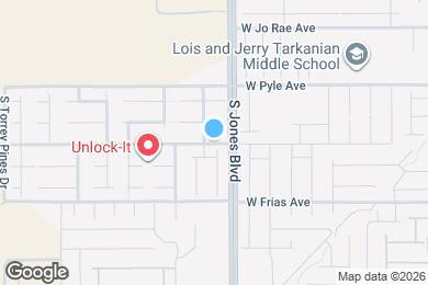 Map image of the property - 6138 W Haleh Ave