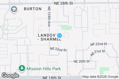 Map image of the property - 12505 NE 24th St