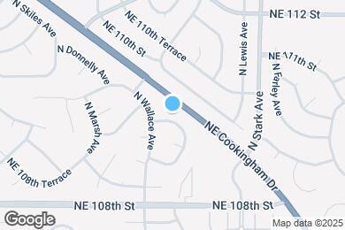 Map image of the property - 8514 NE 109th Terrace