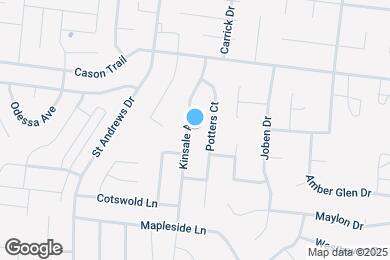 Map image of the property - 1737 Kinsale Ave