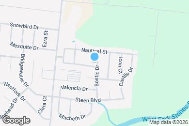 Map image of the property - 8117 Bostic Dr