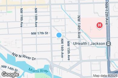 Map image of the property - 1624 NW 16th Ter