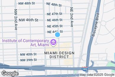 Map image of the property - 4222 NE 1st Ave
