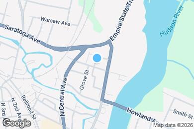 Map image of the property - 20 Saratoga Ave