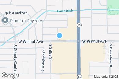 Map image of the property - 1940 Yale St