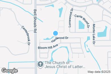 Map image of the property - 1028 Hardwood Dr
