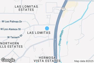 Map image of the property - 621 W Las Lomitas Rd
