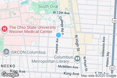 Map image of the property - 91 W 10th Ave