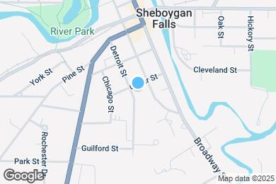 Map image of the property - 812 Detroit St