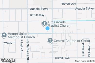 Map image of the property - 1220 E Mayberry Ave