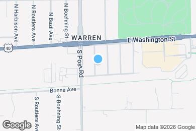 Map image of the property - 47 S Brentwood Ave