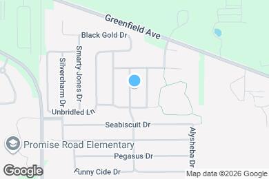 Map image of the property - 15156 War Emblem Dr