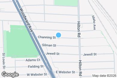 Map image of the property - 318 Channing St