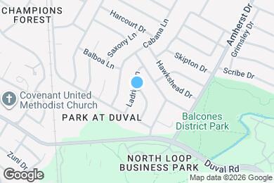 Map image of the property - 12014 Trianon Ln