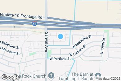 Map image of the property - 16234 W La Ventilla Way