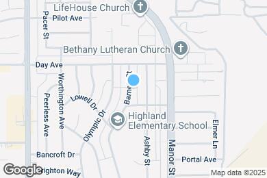 Map image of the property - 3020 Barnett St