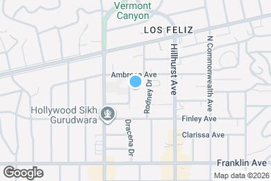 Map image of the property - 2050 Dracena Dr.