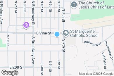 Map image of the property - 20 S 6th St