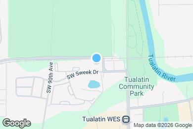 Map image of the property - 8720 SW Tualatin Rd
