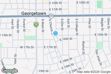 Map image of the property - 1501 S Church St