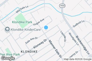 Map image of the property - 3103 Dale Ann Dr