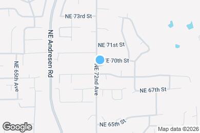 Map image of the property - 6909 NE 72nd Ave