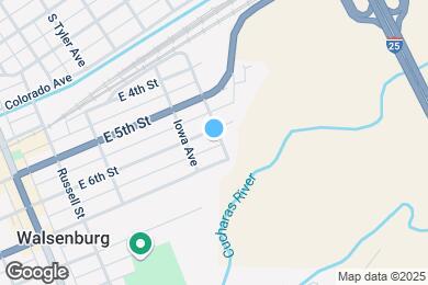 Map image of the property - 419 E 6th St