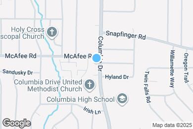 Map image of the property - 2022 Oak Park Ln