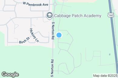 Map image of the property - 896 S Silverwood Ln