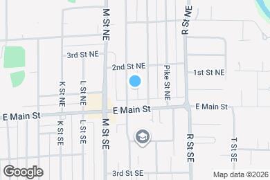 Map image of the property - 26 N St NE