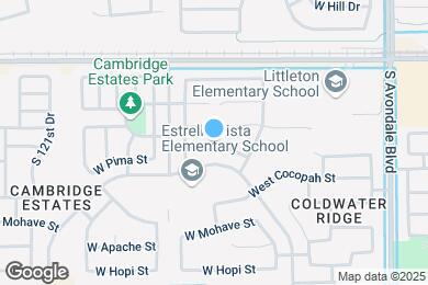 Map image of the property - 11814 W Yuma St
