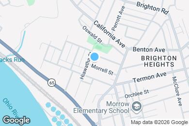 Map image of the property - 1906 Morrell St