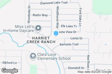 Map image of the property - 1829 Lariat Dr