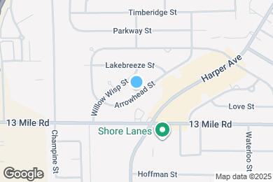 Map image of the property - 21531 Arrowhead St