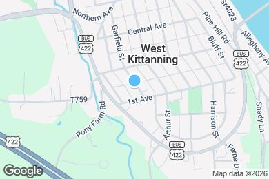 Map image of the property - 320 Garfield St