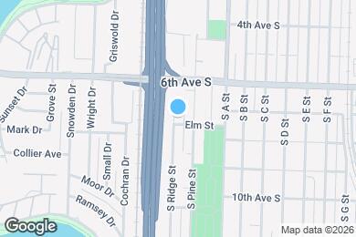 Map image of the property - 644 S Ridge St