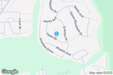 Map image of the property - 3097 Teton Dr