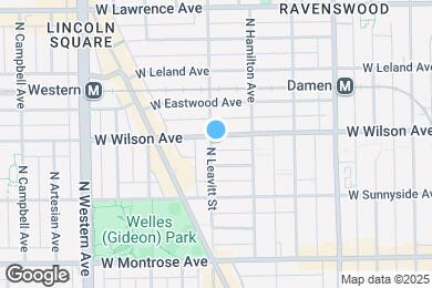 Map image of the property - 4555 N Leavitt St